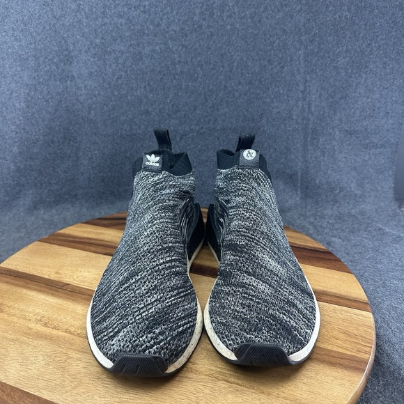 Adidas NMD CS2 Primeknit x United Arrows & Sons Black White 2018 size 13 - Picture 3 of 10